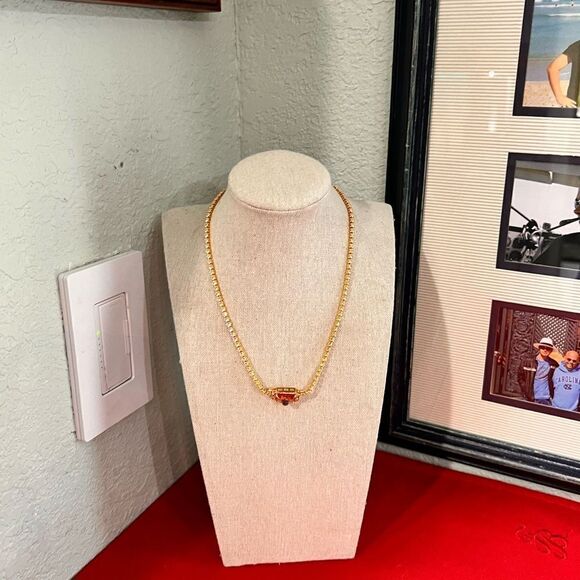 NWT Kurt Geiger Jeweled Tennis Necklace #KGNK - Picture 7 of 7